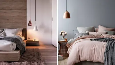 Интерьер спальни в темных оттенках с оранжевой кроватью Vento Wide —  фабрика современной дизайнерской мебели SKDESIGN