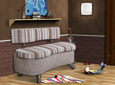 Как подобрать диван в прихожую - выбор материала, стиля и цвета мебели 👍