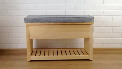 ✓ DIY Storage Bench | Shoe Storage Bench - YouTube