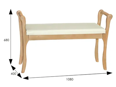 Бежевые скамейки от 4611 р — купить недорого в mebHOME. Скидки до 10%.  Каталог, цены и отзывы