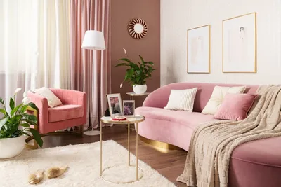 Дизайн салона красоты в розовых тонах