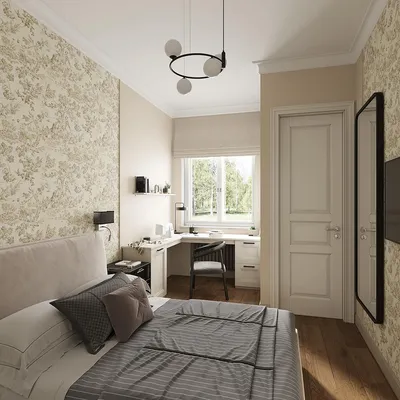 Комбинированные обои: правила сочетания и идеи для каждой комнаты (120  фото) - Дом Mail.ru