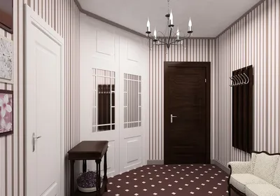100 вариантов отделки стен прихожей и коридоре: фото