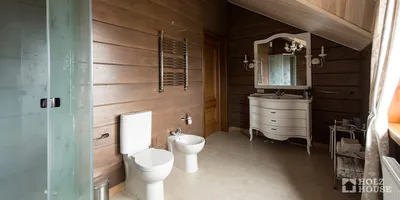 Санузел в деревянном доме: дизайн. отделка, гидроизоляция, обустройство  пола и интерьера санузла