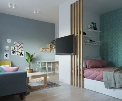 Дизайн спальни-гостиной: плюсы и минусы зонирования
