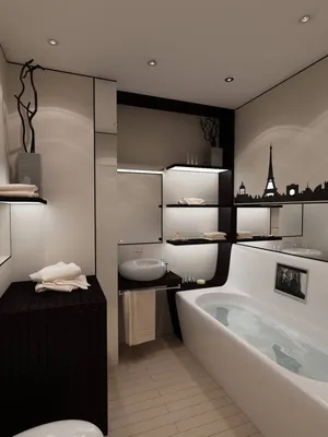 Дизайн ванной комнаты 4 м2. Дизайн ванной комнаты на 4 кв. м: вместить все  красиво
