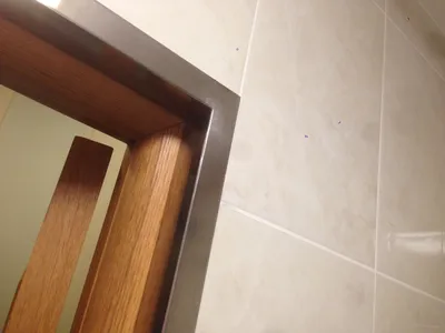 Опыт устройства двери в ванную | Пикабу