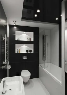 Дизайн ванной 5 кв. м. - оптимальных вариантов для небольших комнат (100  фото)
