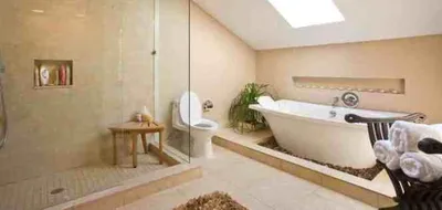 Дизайн совмещенного санузла в квартире, ремонт ванной
