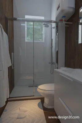 Дизайн ванной комнаты с душевой кабиной - 75 фото идей интерьера
