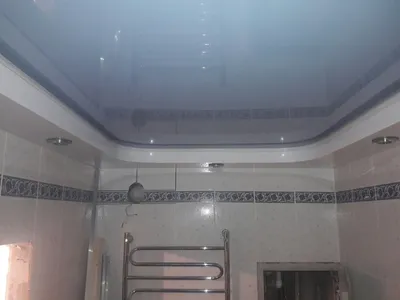 Натяжной потолок в ванную комнату - цена за м2 в Москве