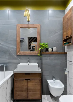 Совмещенные санузлы с инсталляцией –135 лучших фото-идей дизайна интерьера  ванной | Houzz Россия