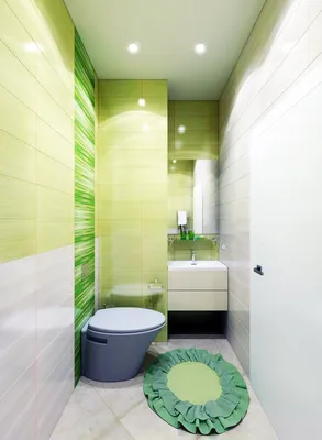 Зеленый туалет - 74 фото