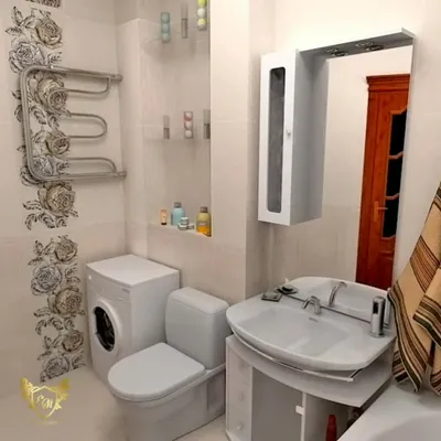 Ванна совмещенная с туалетом - 60 фото