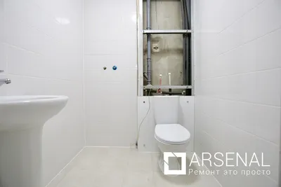 Ремонт ванной комнаты под ключ с гарантией 3 года — Арсенал