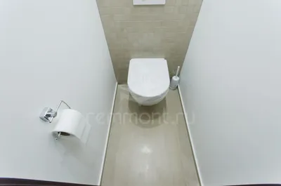 В туалете стены под покраску, пол и инсталляция облицованы керамогранитом |  Ремонт раздельного санузла, Туалет, Раздельные санузлы