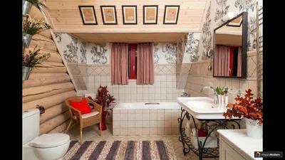 Ванная комната в стиле прованс: 80 элегантных идей - YouTube