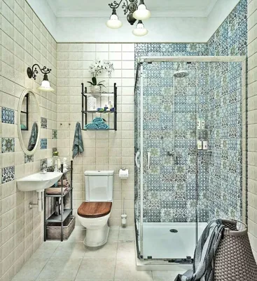 Ванная комната с душевой кабиной: 100 фото в современном дизайне и  рекомендации по оформлению