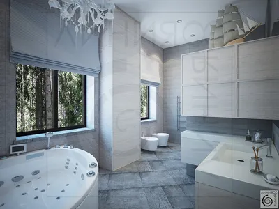 Дизайн ванных комнат и санузлов. 3D визуализации проектов. Готовые решения.