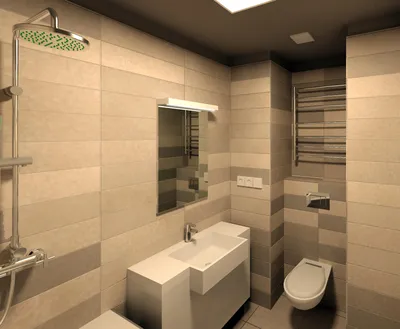 Дизайн интерьера ванной комнаты - Vail-Project