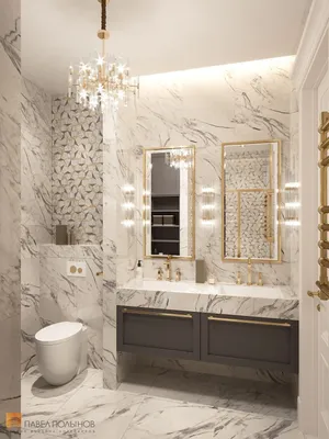 Фото дизайн санузла из проекта «Квартира в стиле современной классики, ЖК  «Бриллиант Хаус», 205 к… | Bathroom design decor, Bathroom decor luxury,  Bathroom interior