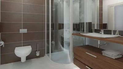 Дизайн проект ванной комнаты, санузла в Кирове по адресу ул. Пархоменко, 9