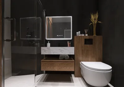 Новая работа нашего дизайнера - ванная комната в стиле лофт