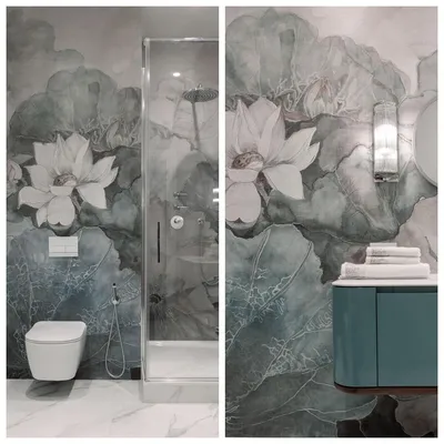 Современный дизайн ванны и санузла
