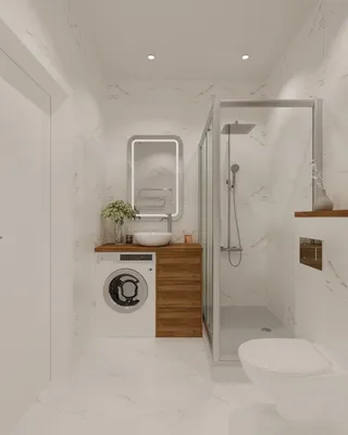 Дизайн маленькой ванной комнаты в хрущевке: полезные идеи и примеры из  проектов | myDecor