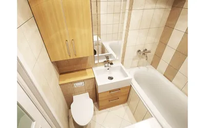 Дизайн ванной комнаты с туалетом в Хрущевке: фото в интерьере, мебель