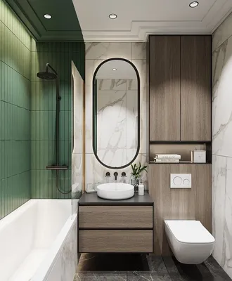 Дизайн ванной комнаты 5 кв м, совмещенного санузла с туалетом - 39 фото