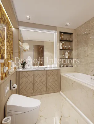 Дизайн интерьера ванной квартиры в стиле арт-деко - страница 3