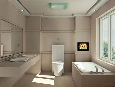 Дизайн ванных комнат совмещенных с санузлом - 70 фото