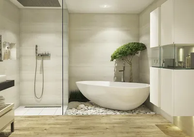 Пол из гальки в ванной комнате – так достигается естественный спа-вид |  Ремонт Пола напольного покрытия | Дзен