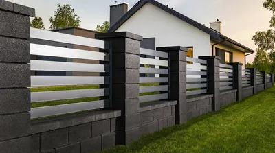 Красивый забор - важная деталь в оформлении участка | Ландшафтный дизайн |  Дзен