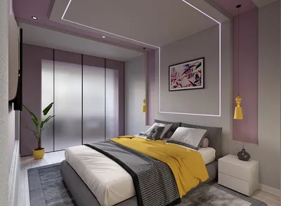 Дизайн спальни | Готовые проекты студии Dofamine