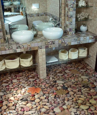 Наливной пол в ванной комнате - 92 фото создания пола Вашей мечты
