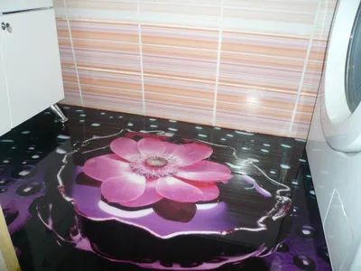 Наливной пол в ванной: фото полимерных полов в интерьере, какой лучше  выбрать