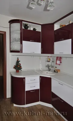 Недорогая маленькая угловая кухня на заказ Лада-564 модерн,1520х2300  мм,цена 124 900 руб. купить в Новосибирске