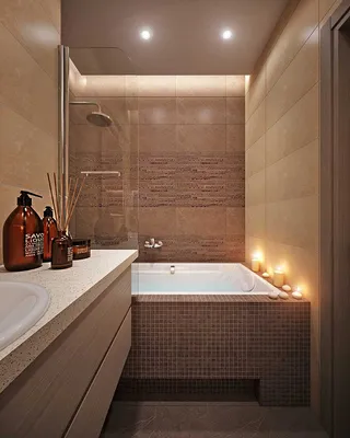 Дизайн ванной комнаты 2 кв.м. в разных типах жилья - 75 вариантов
