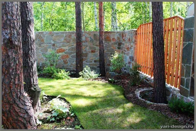 Увильды: террасирование — под соснами (10) | Ландшафтный дизайн садов и  участков