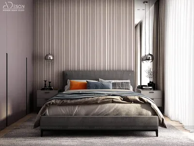Дизайн спальни в современном стиле (Студия дизайна интерьера ADeson) —  Диванди