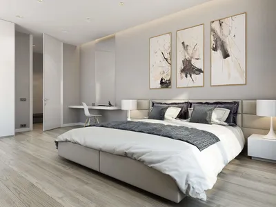 Дизайн интерьера спальной комнаты в квартире в Одинцово - фото и цены