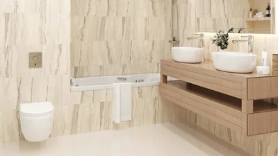 Дизайн ванной: 6 стильных трендов 2023 года