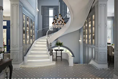 Лестница на второй этаж: современные варианты оформления для дома и  квартиры — Roomble.com