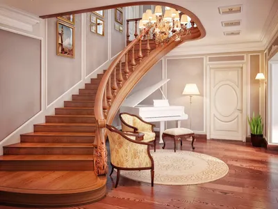 Лестница на второй этаж в каркасном доме | Лестницы в Казани