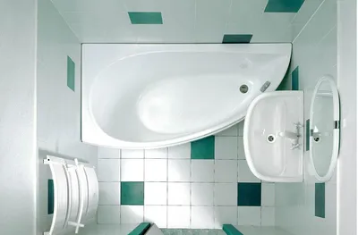 Дизайн ванной комнаты 3 кв м: фото без туалета, идеи интерьера маленькой  ванной