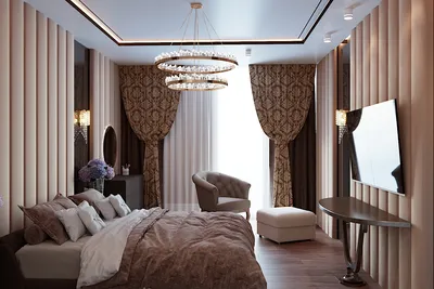 Дизайн спальни 4350 Фото Интерьера – Реальные Проекты – Идеи для Оформление  Спальни