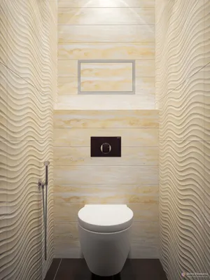 Дизайн маленького туалета – 17+ фото идей оформления