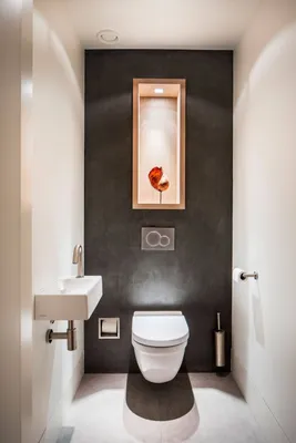 Дизайн туалета маленького размера: ТОП лучших идей дизайна интерьера, 30  фото